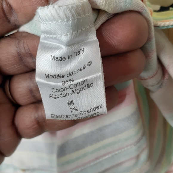 Kenzo| Vintage Style Denim Striped Jacket - Picture 8 of 8